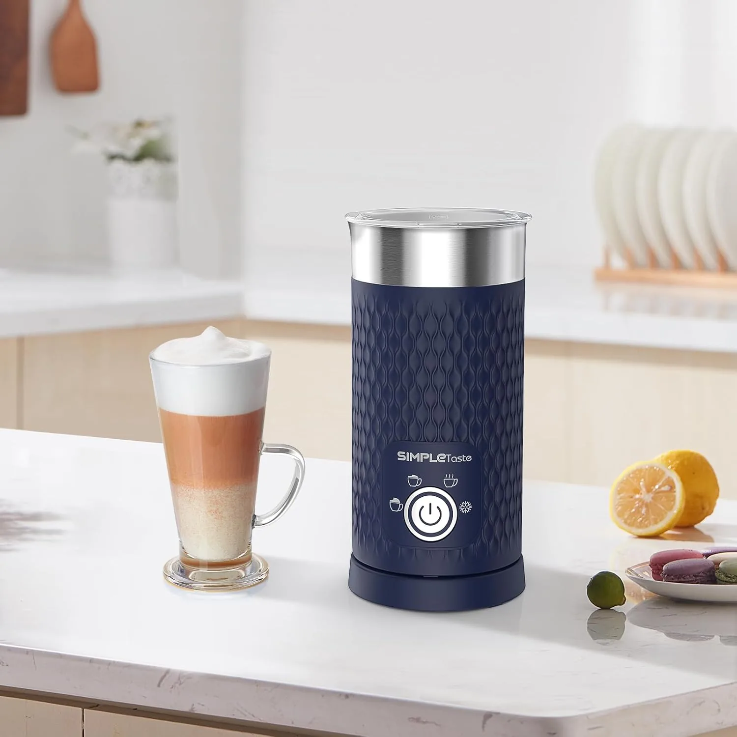 simpletaste milk frother products brand intro